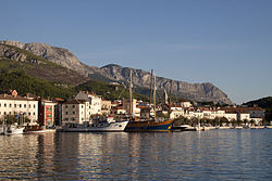 Makarska látképe