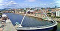 Millennium Bridge in Newcastle upon Tyne