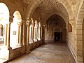 Restored medieval cloister