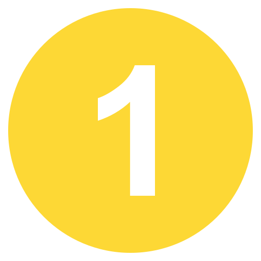 File:Eo circle yellow white number-1.svg