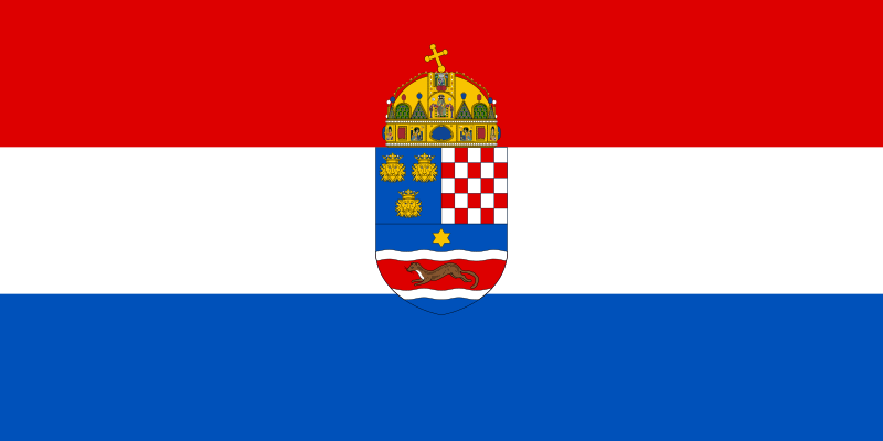 File:Flag of the of Kingdom of Dalmatia, Slavonia and Croatia (1868-1918).svg