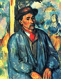 Portrait de l'homme à la blouse bleue (1896-1897).