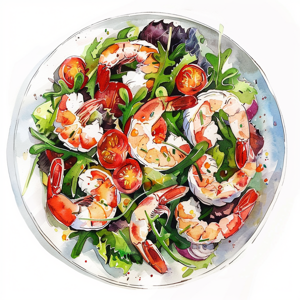 File:Shrimp salad in watercolor.webp