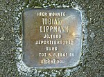 Stolperstein für Tobias Lippmann (Goetheplatz 2)