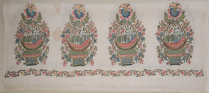 File:Towel from Turkey, 19th century, Honolulu Museum of Art 3656.JPG