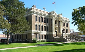 Valley County Courthouse, gelistet im NRHP Nr. 89002235[1]