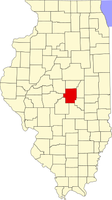 Map of Illinois highlighting Macon County.svg