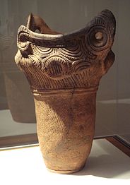 绳纹罐子，公元前2000年