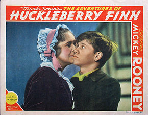 Description de l'image Adventures of Huckleberry Finn lobby card.jpg.