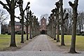 Lindenallee zum Annenhof in Hamburg-Sasel This is a photograph of an architectural monument. It is on the list of cultural monuments of Hamburg, no. 980.