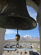 Bell, Buildings and Volcan Cabaray.jpg