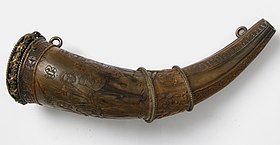 A hunting horn