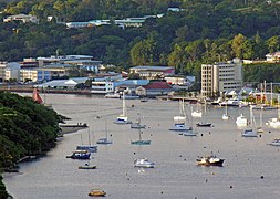 Port-Vila, le bord de mer.