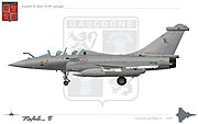 Rafale B escadron Gascogne