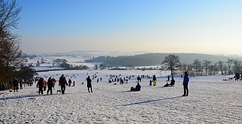 Wintersport am Katzenbuckel