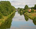 Der Kanal – auf dem rechten Ufer die Überbleibsel der Kanal Kolonie A