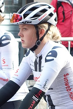 2020 Fleche Wallonne Sunweb Wilma Olausson.jpg