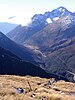 Arthur's Pass, as seen from the slopes of Avalanche Peak