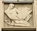 Elizabeth Wyn Wood's Bas Relief at Ryerson University in Toronto, Ontario.