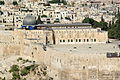 Jerusalem, Al-Aqsa Moschee vom Ölberg aus gesehen