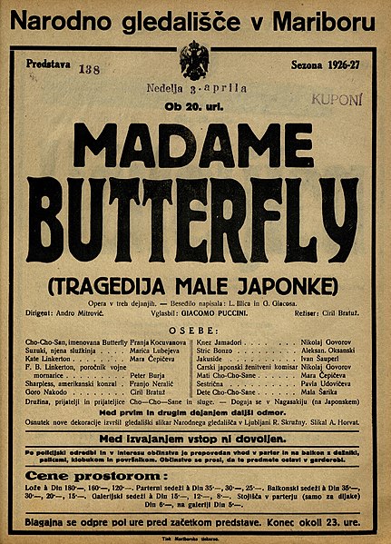 File:Plakat za predstavo Madame Butterfly v Narodnem gledališču v Mariboru 3. aprila 1927.jpg