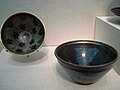 Stoneware tea bowls, 12th or 13th century, Song Dynasty