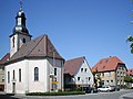 Alte Ortsmitte mit Evangelischer Kirch