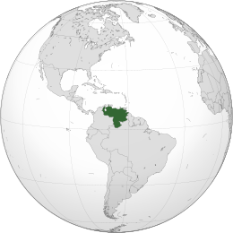 Map of Venezuela