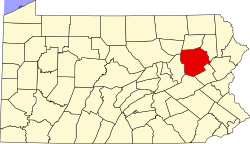 Koartn vo Luzerne County innahoib vo Pennsylvania