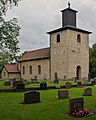 En domarring ska ha funnits invid Norra Lundby kyrka, Valle härad, Västergötland.