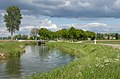 The Linge near the bridge (the Raaijebrug)