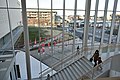 2階より狭間駅方向を見る（2019年3月9日撮影）