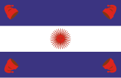 ธงชาติ สหพันธรัฐอาร์เจนตินา ค.ศ. 1850-1861