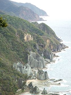 Hotokegaura coastline