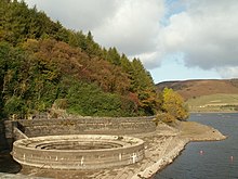 Ladybower Reservoir high and dry