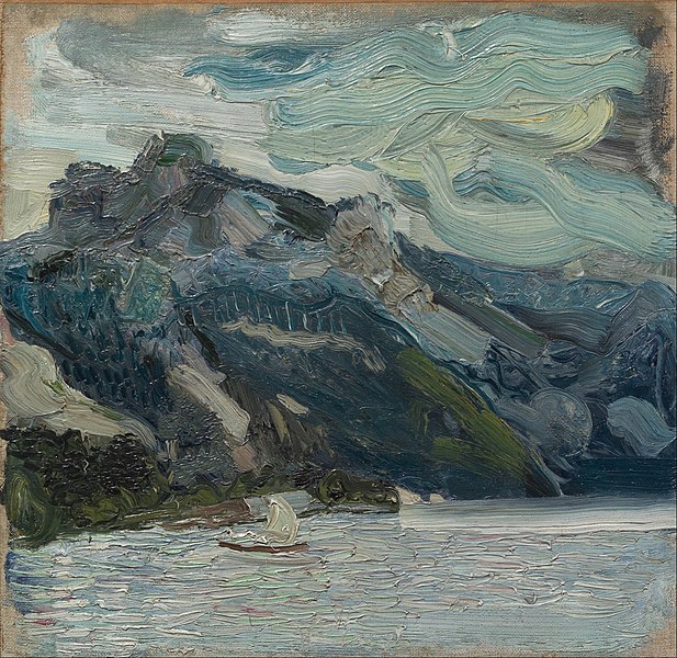 File:Richard Gerstl - Lake Traun with Mountain Sleeping Greek Woman - Google Art Project.jpg