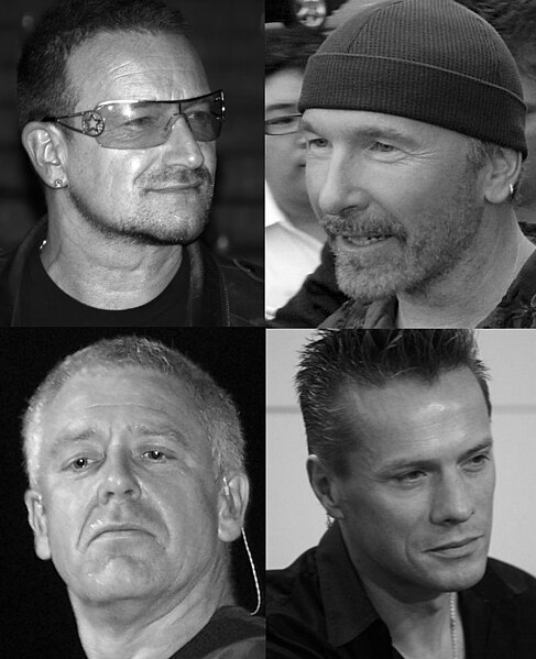 File:U2 montage (black and white).jpg