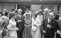 Ilona Grübel, Willy Brandt, Romy Schneider, Maria Schell, Simone Jürgens, Curd Jürgens, Artur Brauner 1971