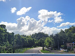 Heading south in Sabana barrio