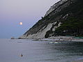 Ancona, Chiesa di Santa Maria di Portonovo alla luce della luna