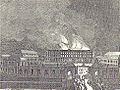 The fire of Christiansborg Palace in 1794