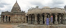 Exterior of a large temple