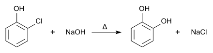 Herstellung von Brenzcatechin aus o-Chlorphenol