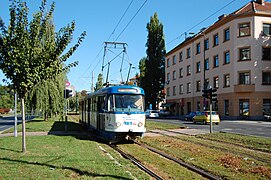 Sarajevo Tram-257 Line-3 2011-10-16 (2).jpg