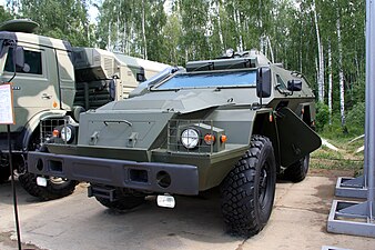 Upgraded KAMAZ-43269 Vistrel