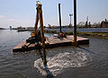 Flexifloat in New Orleans canal.