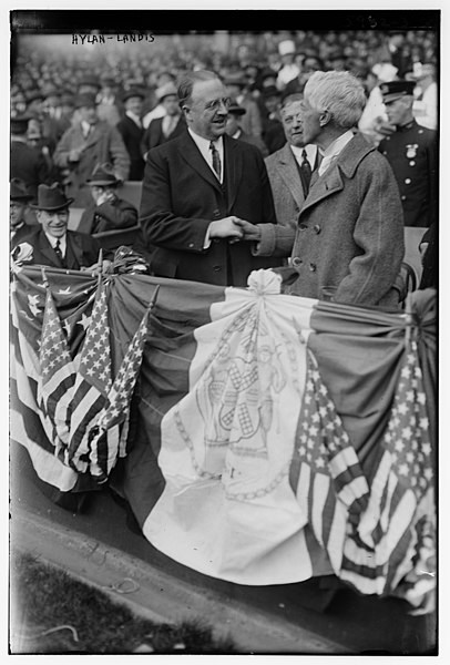 File:New York City Mayor James J. Hylan and Judge Kennesaw Landis, Commissioner of Baseball LCCN2014715980.jpg