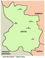 Localités de la municipalité d'Apatin