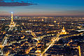 Eiffel Tower from the Tour Montparnasse