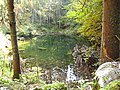 Il maggiore dei due laghi piccoli (vicini al lago Inferiore)